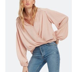 Free People Check On It Wrap Top